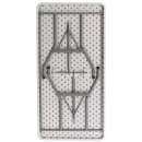 Flash Furniture RB-3060-GG Rectangular Folding Table w/ Granite White Plastic Top - 60"W x 30"D x 29"H thumbnail 3