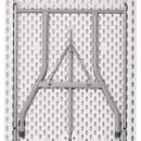 Flash Furniture RB-3096-GG Rectangular Folding Table w/ Granite White Plastic Top - 96"W x 30"D x 29"H thumbnail 8