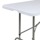 Flash Furniture RB-3096ADJ-GG Rectangular Folding Table w/ Granite White Plastic Top - 96"W x 30"D x 28" to 34"H thumbnail 7