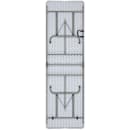 Flash Furniture RB-3096FH-ADJ-GG Rectangular Folding Table w/ Granite White Plastic Top - 96"W x 30"D x 28" to 34"H thumbnail 4