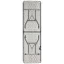 Flash Furniture RB-3096FH-GG Rectangular Folding Table w/ Granite White Plastic Top - 96"W x 30"D x 29"H thumbnail 3