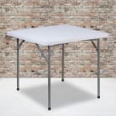 Flash Furniture RB-3434-GG 33 3/4" Square Folding Table w/ Granite White Plastic Top, 29"H thumbnail 7