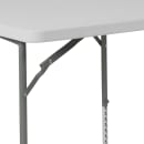 Flash Furniture RB-3434ADJ-GG 33 1/2" Square Folding Table w/ Granite White Plastic Top, 21" to 29"H thumbnail 6