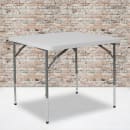 Flash Furniture RB-3434ADJ-GG 33 1/2" Square Folding Table w/ Granite White Plastic Top, 21" to 29"H thumbnail 8