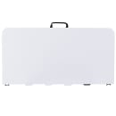 Flash Furniture RB-3434FH-GG 33 1/2" Square Folding Table w/ Granite White Plastic Top, 29"H thumbnail 3