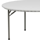 Flash Furniture RB-60R-GG 60" Round Folding Table w/ Granite White Plastic Top, 29"H thumbnail 6