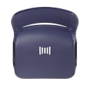 Flash Furniture RUT-16-PDR-NAVY-GG Stacking Student Shell Chair - Navy Plastic Seat, Black Metal thumbnail 2