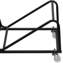 Flash Furniture RUT-188-DOLLY-GG Stacking Chair Dolly w/ (30) Chair Capacity - Steel, Black thumbnail 7