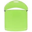 Flash Furniture RUT-188-GN-GG Stacking Chair w/ Green Plastic Back & Seat - Metal Sled Frame, Black thumbnail 9