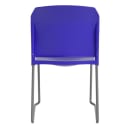 Flash Furniture RUT-238A-BL-GG Stacking Chair w/ Blue Polypropylene Seat & Silver Frame thumbnail 3