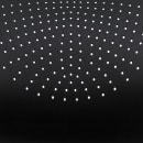 Flash Furniture RUT-438-BK-GG Stacking Chair w/ Black Plastic Seat & Black Metal Frame thumbnail 10