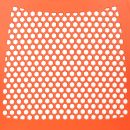 Flash Furniture RUT-498A-ORANGE-GG Stacking Chair w/ Orange Plastic Seat & Black Metal Frame thumbnail 10