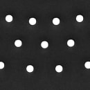 Flash Furniture RUT-GK01-BK-GG Stacking Chair w/ Black Plastic Seat & Black Metal Frame thumbnail 10