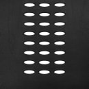 Flash Furniture RUT-NF02-BK-GG Stacking Chair w/ Black Plastic Seat & Black Metal Frame thumbnail 10