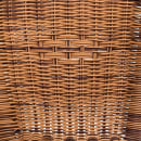 Flash Furniture SDA-AD632009D-1-GG Cadiz Indoor/Outdoor Stackable Armchair  - Brown Wicker w/ Red Bamboo Aluminum Frame thumbnail 10