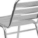Flash Furniture TLH-015-GG Stacking Restaurant Chair w/ Metal Ladder Back & Seat - Aluminum thumbnail 8