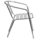 Flash Furniture TLH-1-GG Stacking Restaurant Armchair w/ Ladder Back, Aluminum thumbnail 3