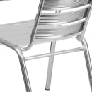 Flash Furniture TLH-1-GG Stacking Restaurant Armchair w/ Ladder Back, Aluminum thumbnail 8