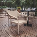 Flash Furniture TT-TT002-NAT-GG Jace Indoor/Outdoor Stackable Patio Chair - Rattan/Wicker, Natural thumbnail 5