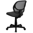 Flash Furniture WA-3074-GY-GG Swivel Task/Computer Chair w/ Low Back - Gray Mesh Back & Seat thumbnail 4