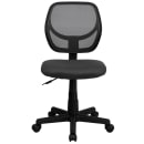 Flash Furniture WA-3074-GY-GG Swivel Task/Computer Chair w/ Low Back - Gray Mesh Back & Seat thumbnail 5