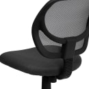 Flash Furniture WA-3074-GY-GG Swivel Task/Computer Chair w/ Low Back - Gray Mesh Back & Seat thumbnail 8