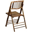 Flash Furniture X-62111-BAM-GG Folding Chair w/ Curved Back - Bamboo thumbnail 4