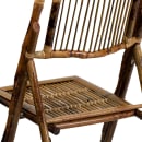 Flash Furniture X-62111-BAM-GG Folding Chair w/ Curved Back - Bamboo thumbnail 7