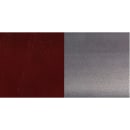 Flash Furniture XU-6F8B-CLR-BAR-MAHW-GG Bar Stool w/ Cross Back & Mahogany Wood Seat, Clear Coat Steel thumbnail 6