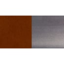 Flash Furniture XU-6FOB-CLR-CHYW-GG Restaurant Chair w/ Metal Cross Back & Cherry Wood Seat - Steel Frame, Silver thumbnail 6