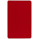 Flash Furniture XU-A3060-REC-RED-T-A-GG Rectangular Activity Table - 60"L x 30"W, Laminate Top, Red thumbnail 2