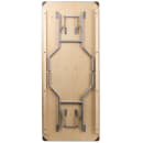 Flash Furniture XA-3072-BIRCH-M-GG Rectangular Folding Banquet Table w/ Birchwood Top - 72"W x 30"D x 30"H thumbnail 3