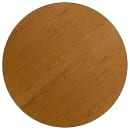 Flash Furniture XU-A48-RND-OAK-T-P-CAS-GG 48" Round Mobile Activity Table - Laminate Top, Oak thumbnail 3