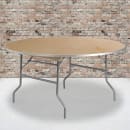 Flash Furniture XA-60-BIRCH-M-GG 60" Round Folding Banquet Table w/ Birchwood Top, 30"H thumbnail 8