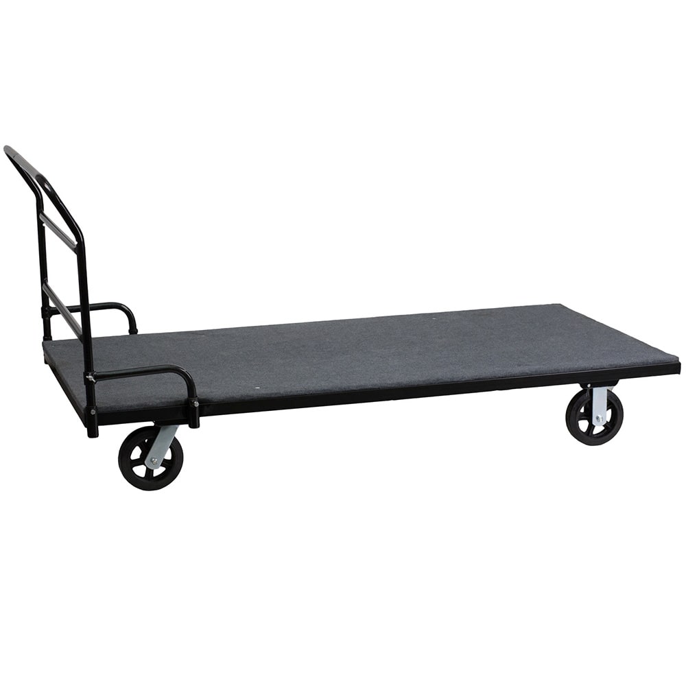 Flash Furniture XA-77-36-DOLLY-GG Folding Table Dolly w/ (10) 72" Rectangular Table Capacity - Steel, Black