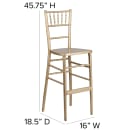 Flash Furniture XA-CH-BAR-GO-GG Stacking Chiavari Bar Stool w/ Wood Seat, Gold Finish thumbnail 2