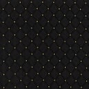 Flash Furniture XU-CH-60096-BK-BAS-GG Stacking Church Chair w/ Black Dot Fabric Back & Seat - Steel Frame, Gold Vein thumbnail 10