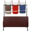 Flash Furniture XU-CT-DOLLY-GG Chair & Table Combo Dolly w/ (42) Chair & (8) Table Capacity - Steel, Black thumbnail 2