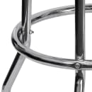 Flash Furniture XU-D-100-GG Backless Swivel Bar Stool w/ Black Vinyl Seat, Chrome thumbnail 6