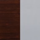 Flash Furniture XU-DG-60401-WALW-GG Restaurant Chair w/ Slat Back & Walnut Wood Seat - Steel Frame, Silver thumbnail 6