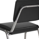Flash Furniture XU-DG-60442-660-2-BV-GG Stacking Bariatric Chair w/ Black Vinyl Back & Seat - Steel Frame, Silver Vein thumbnail 8