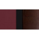 Flash Furniture XU-DG-60516-WAL-BAR-BURV-GG Bar Stool w/ Walnut Wood Back & Burgundy Vinyl Seat, Black thumbnail 6