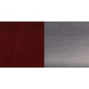 Flash Furniture XU-DG694BLAD-CLR-MAHW-GG Restaurant Chair w/ Ladder Back & Mahogany Wood Seat - Steel Frame, Silver thumbnail 6