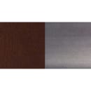 Flash Furniture XU-DG694BLAD-CLR-WALW-GG Restaurant Chair w/ Ladder Back & Walnut Wood Seat - Steel Frame, Silver thumbnail 10