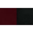 Flash Furniture XU-DG-6G7B-SLAT-BURV-GG Restaurant Chair w/ Natural Wood Back & Burgundy Vinyl Seat - Steel Frame, Black thumbnail 6