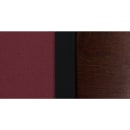 Flash Furniture XU-DG-6H1B-WAL-BAR-BURV-GG Bar Stool w/ Walnut Wood Back & Burgundy Vinyl Seat, Black thumbnail 6