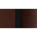 Flash Furniture XU-DG-6H1B-WAL-BAR-MTL-GG Bar Stool w/ Walnut Wood Back & Wood Seat, Black thumbnail 6