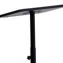 Flash Furniture XU-LECTERN-ADJ-GG Portable Lectern w/ Mahogany Laminate Top & Black Steel Frame - 20"W x 18 1/4"D x 35 1/2" to 48"H thumbnail 8