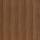 Flash Furniture XU-RD-42-WALTB-T3333B-GG 42" Round Bar Height Table - Walnut Laminate Top, Cast Iron Base thumbnail 4