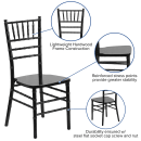Flash Furniture XS-BLACK-GG Chiavari Chair - Acacia Wood, Black thumbnail 6